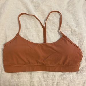 Terracotta color lululemon bra